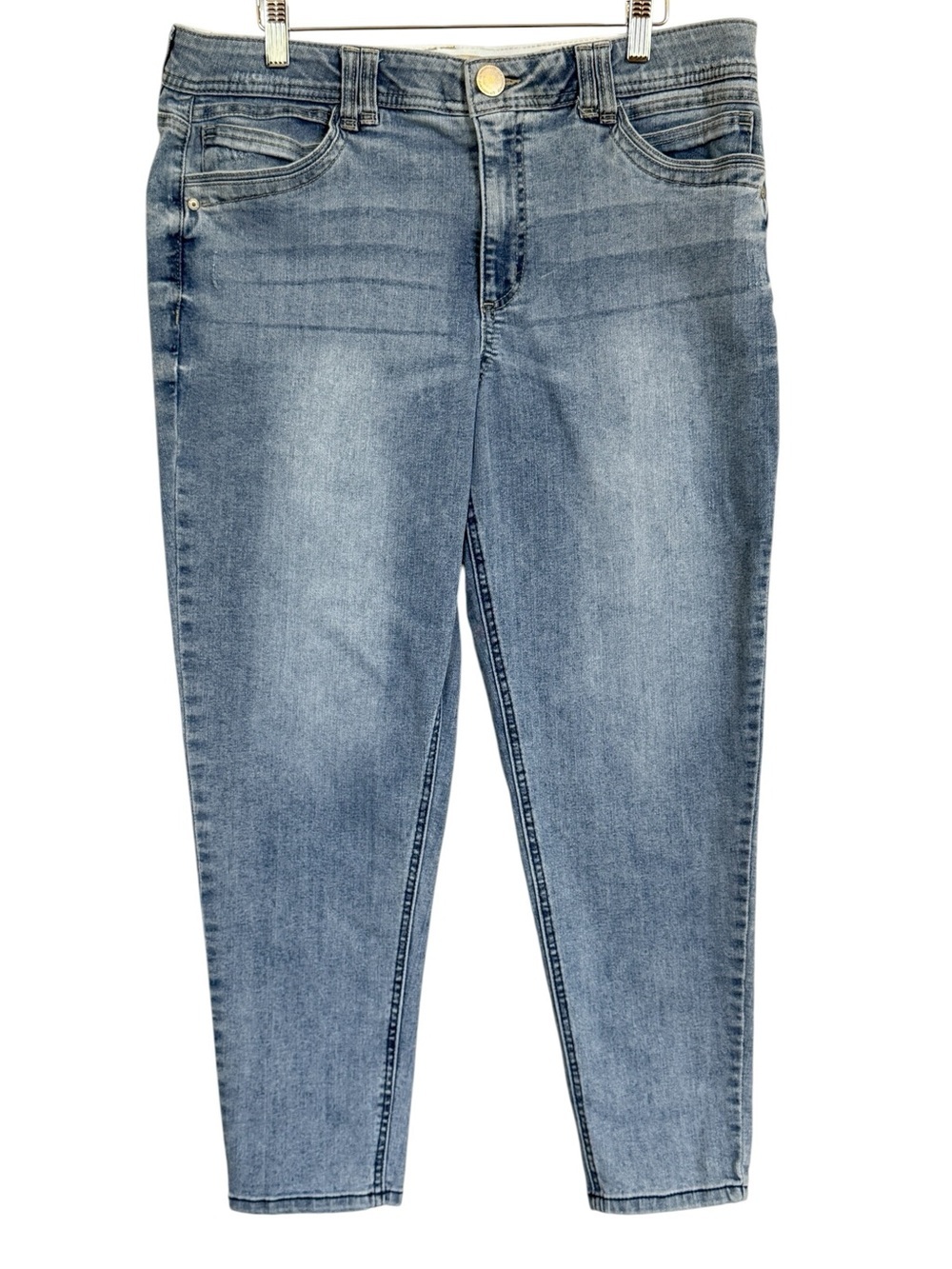 Democracy Ab Technology Jeans Sz 16 Light Wash Stretch Denim B1304N3XHXX